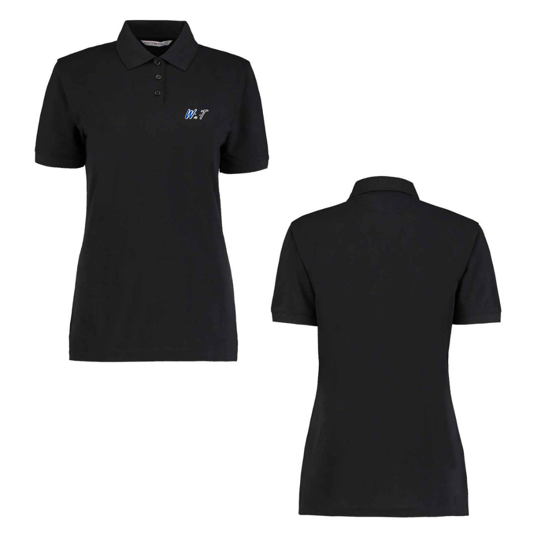 Women's Polo Shirt - Short Logo – Wheels 'n' Thrills Women's Polo Shirt - Short Logo – Wheels 'n' Thrills