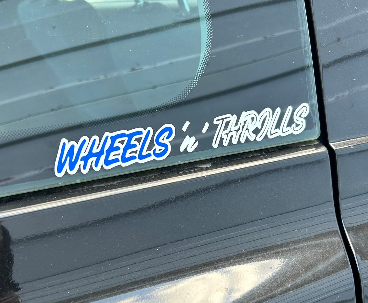 Long Car Sticker